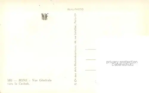 AK / Ansichtskarte Bone Vue generale vers la Casbah Bone