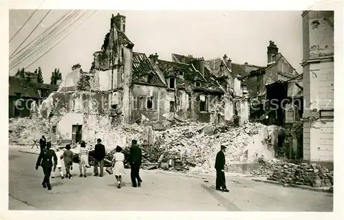 AK / Ansichtskarte Melun_77 Grande Rue Saint Etienne Les Ruines 