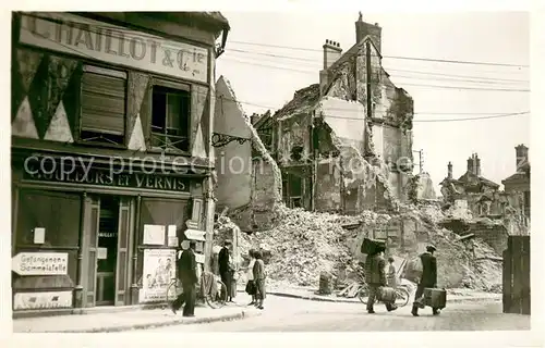 AK / Ansichtskarte Melun_77 Grande Rue Saint Etienne Les Ruines 