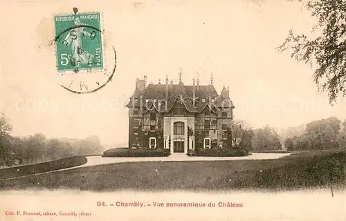 AK / Ansichtskarte Chambly Vue panoramique du Chateau Chambly