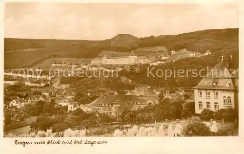 AK / Ansichtskarte Siegen_Westfalen Panorama Blick auf das Lazarett Feldpost Siegen_Westfalen