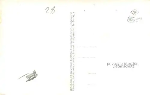 AK / Ansichtskarte Bremen Fliegeraufnahme Bremen