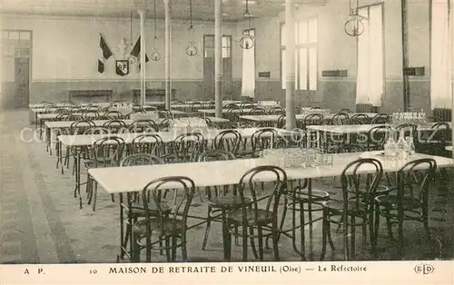 AK / Ansichtskarte Vineuil Saint Firmin Maison de Retraite de Vineuil Le Refectoire Vineuil Saint Firmin