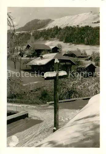 AK / Ansichtskarte Morzine Winteridyll Morzine