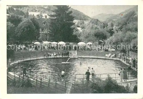 AK / Ansichtskarte Wolfsberg_Kaernten Thermalbad Weissenbach Wolfsberg Kaernten