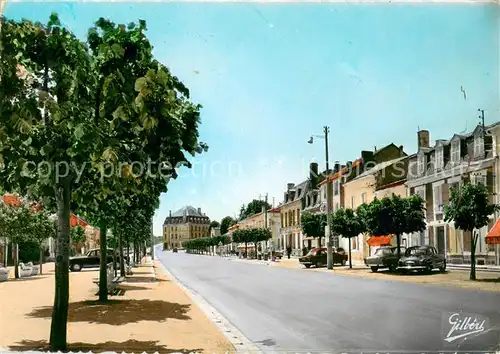 AK / Ansichtskarte Barbezieux Saint Hilaire Le Boulevard Chanzy Entree de la Ville Barbezieux Saint Hilaire