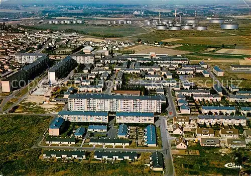AK / Ansichtskarte Douchy les Mines Vue generale aerienne et Residence du Hainaut Douchy les Mines