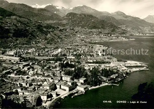 AK / Ansichtskarte Dongo_Lago_di_Como Fliegeraufnahme Dongo_Lago_di_Como