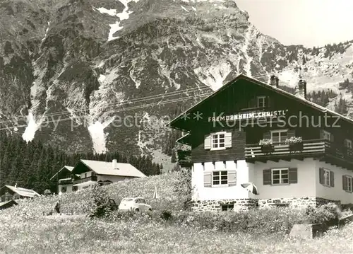 AK / Ansichtskarte Berwang_Tirol Fremdenheim Christl Berwang Tirol