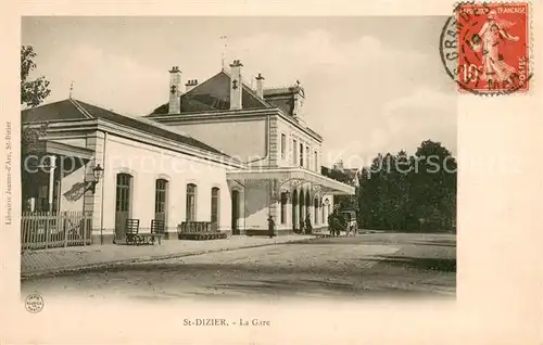 AK / Ansichtskarte Saint Dizier_Haute Marne La Gare Saint Dizier Haute Marne