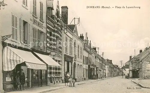 AK / Ansichtskarte Dormans Place de Luxembourg Dormans