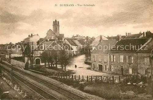 AK / Ansichtskarte Dormans Ortsansicht Dormans