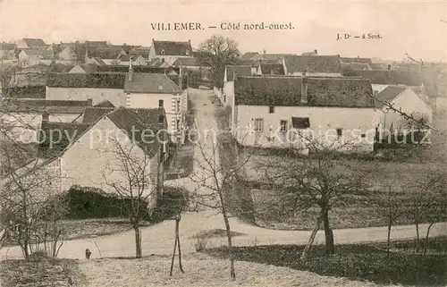AK / Ansichtskarte Villemer_Seine et Marne Cote nord ouest Villemer_Seine et Marne