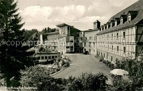 AK / Ansichtskarte Bad_Berleburg Kurklinik Wittgenstein Kneipp  und Luftkurort Bad_Berleburg