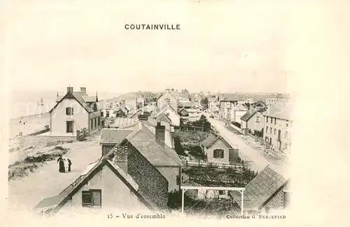 AK / Ansichtskarte Coutainville Vue d ensemble Coutainville