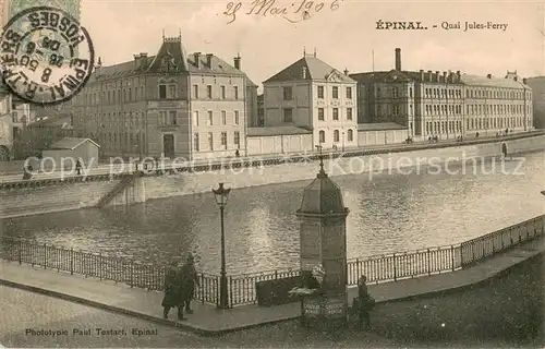 AK / Ansichtskarte Epinal_Vosges_88 Quai Jules Ferry 