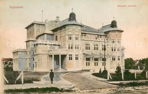 AK / Ansichtskarte Kaposvar Nemzeti szinhaz Kaposvar