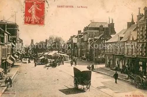 AK / Ansichtskarte Saint Sever_Landes Le Bourg Saint Sever_Landes