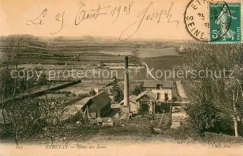 AK / Ansichtskarte Etretat Usine des Eaux Etretat