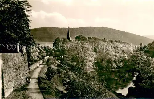 AK / Ansichtskarte Bad_Berleburg Partie im Schlosspark Luft  und Kneippkurort Bad_Berleburg