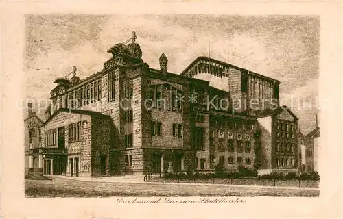 AK / Ansichtskarte Dortmund Stadttheater Dortmund