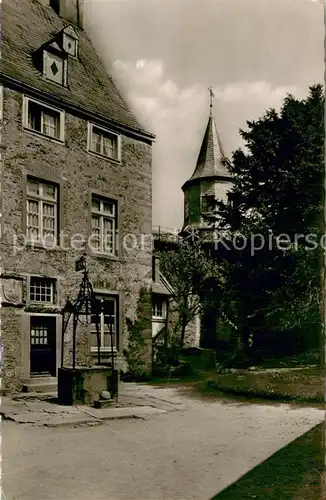 AK / Ansichtskarte Hohenlimburg Schlosshof Schlossstempel Hohenlimburg