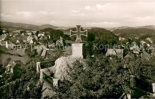 AK / Ansichtskarte Gruene_Iserlohn Eisernes Kreuz Gruene Iserlohn