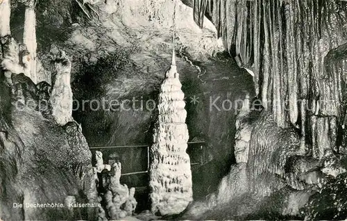 AK / Ansichtskarte Dechenhoehle_Iserlohn Kaiserhalle 