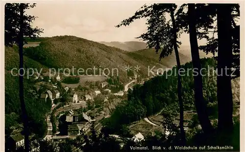 AK / Ansichtskarte Schalksmuehle Volmetal Teilansicht Schalksmuehle