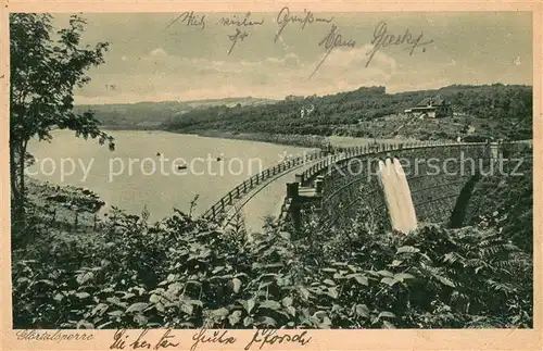 AK / Ansichtskarte Schalksmuehle Gloertalsperre Schalksmuehle