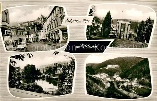 AK / Ansichtskarte Schalksmuehle Teilansichten Volmetal Schalksmuehle
