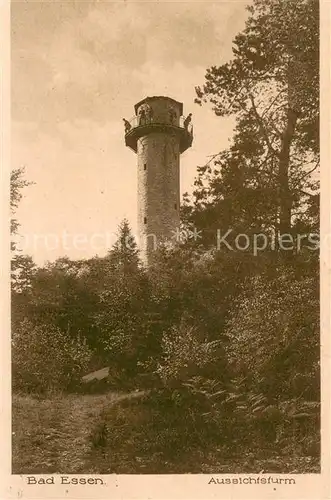 AK / Ansichtskarte Bad_Essen Aussichtsturm Bad_Essen