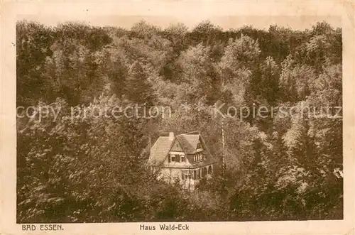 AK / Ansichtskarte Bad_Essen Haus Wald Eck Bad_Essen