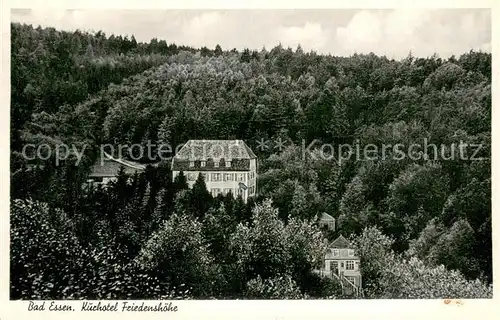 AK / Ansichtskarte Bad_Essen Kurhotel Friedenshoehe Bad_Essen