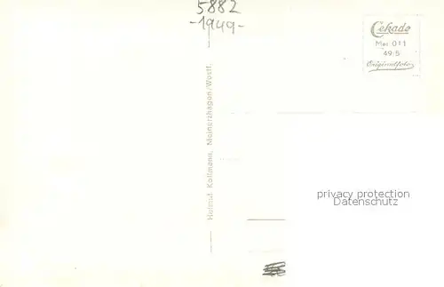 AK / Ansichtskarte Meinerzhagen Verse Talsperre Meinerzhagen