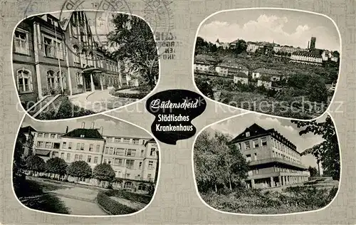 AK / Ansichtskarte Luedenscheid Staedtisches Krankenhaus Luedenscheid