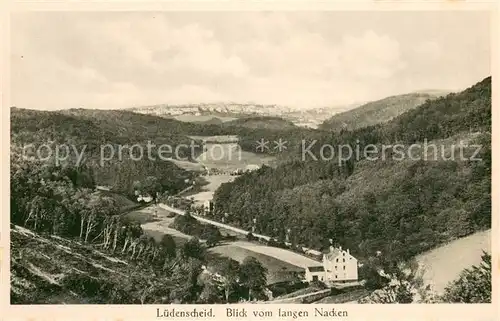 AK / Ansichtskarte Luedenscheid Blick vom langen Nacken Luedenscheid