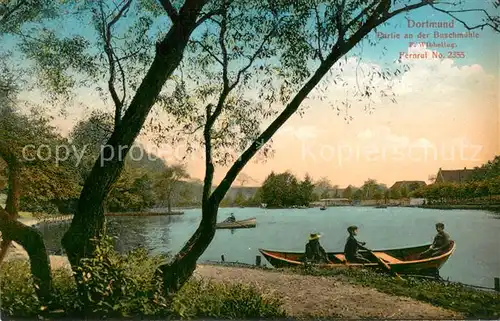 AK / Ansichtskarte Dortmund Partie an der Buschmuehle Dortmund