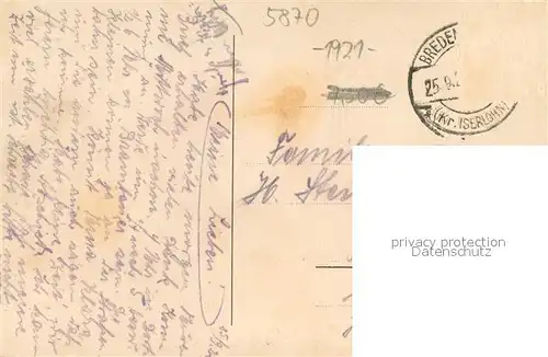 AK / Ansichtskarte Iserlohn Genesungsheim Froenspert Iserlohn