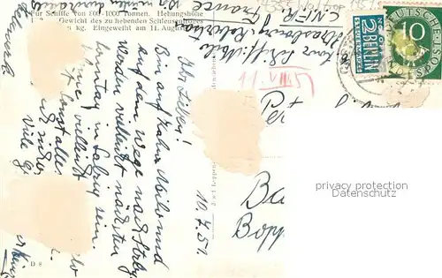 AK / Ansichtskarte Henrichenburg_Schiffshebewerk Partei am Schiffshebewerk Henrichenburg