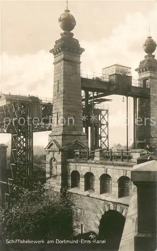 AK / Ansichtskarte Henrichenburg_Schiffshebewerk Am Dortmund Ems Kanal Henrichenburg