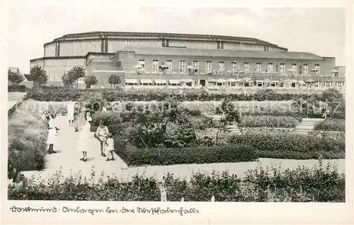 AK / Ansichtskarte Dortmund Alte Westfalenhalle vor dem Krieg Dortmund