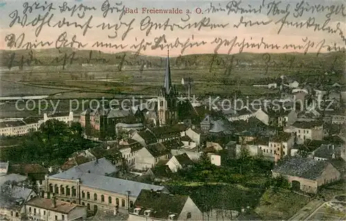 AK / Ansichtskarte Bad_Freienwalde Panorama Bad_Freienwalde