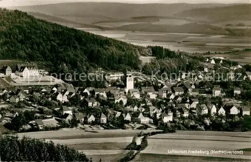 AK / Ansichtskarte Fredeburg_Schmallenberg Panorama Luftkurort Fredeburg_Schmallenberg