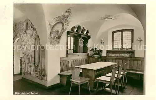 AK / Ansichtskarte Grafschaft_Sauerland Grafschafter Keller Gastraum Grafschaft_Sauerland