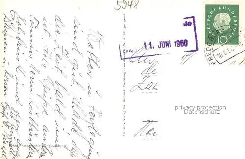 AK / Ansichtskarte Fredeburg_Schmallenberg Panorama Luftkurort Fredeburg_Schmallenberg