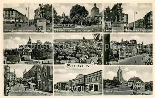 AK / Ansichtskarte Siegen_Westfalen Stadtansichten Siegen_Westfalen