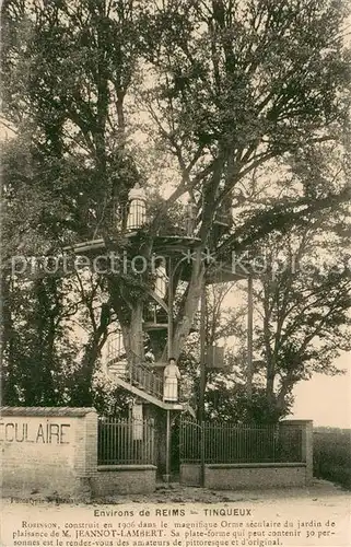 AK / Ansichtskarte Tinqueux Jardin de plaisance de M Jeannot Lambert Tinqueux