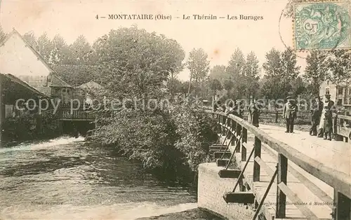 AK / Ansichtskarte Montataire Le Therain Les Burages Montataire