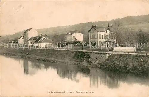AK / Ansichtskarte La_Ferte sous Jouarre Quai des Moulins La_Ferte sous Jouarre